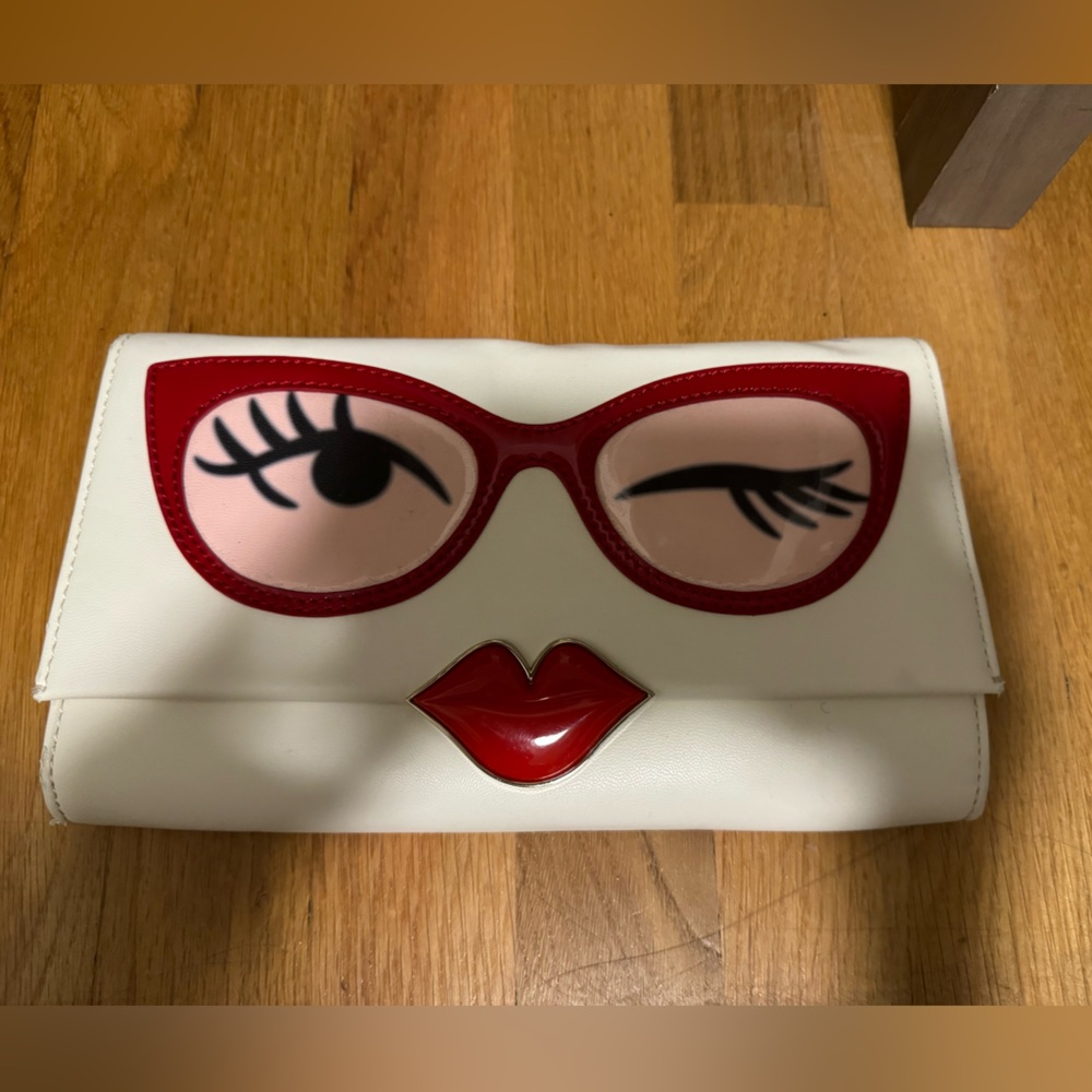 Kate Spade Novelty Glasses Clutch